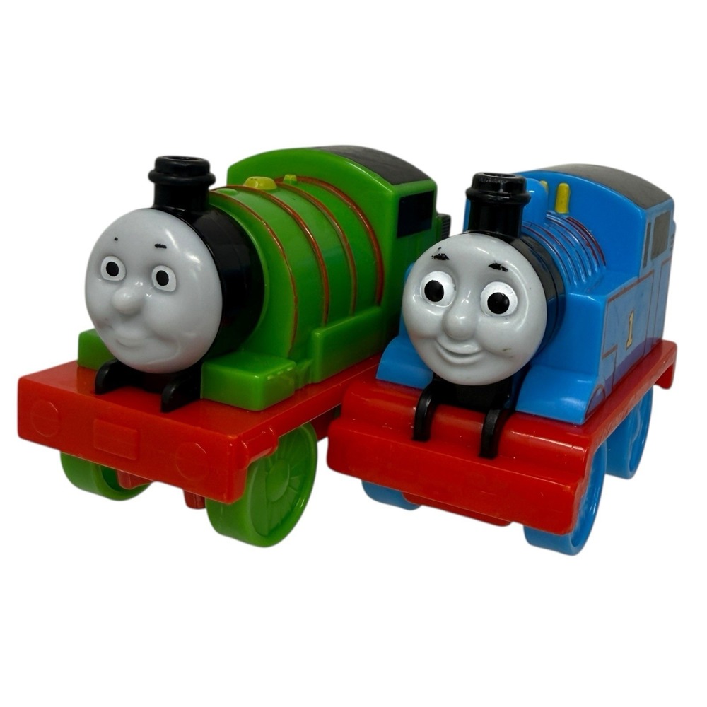 Thomas the‎ Train & Friends Lot of 2 Trains - Percy Toy Tank Engine Plastic 2012